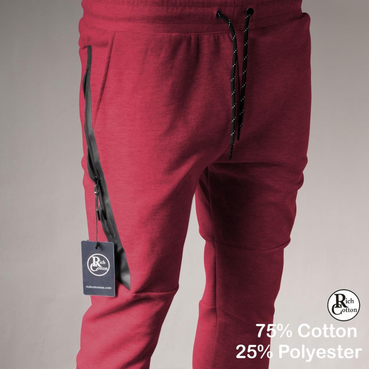 Rich Cotton Tapered Sweat Pants