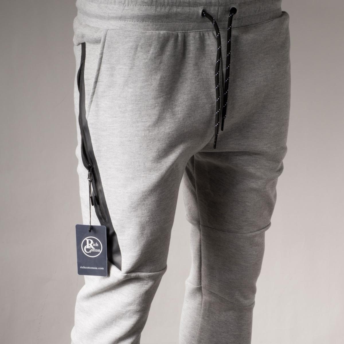 Rich Cotton Tapered Sweat Pants