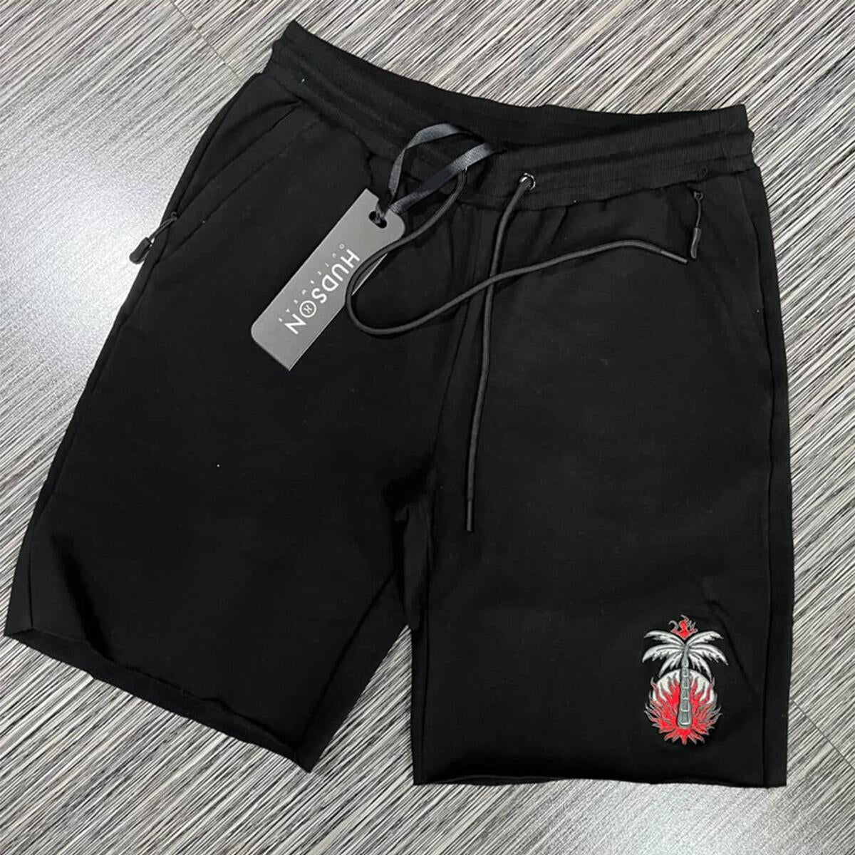 Hudson Palm Tree Fleece Shorts