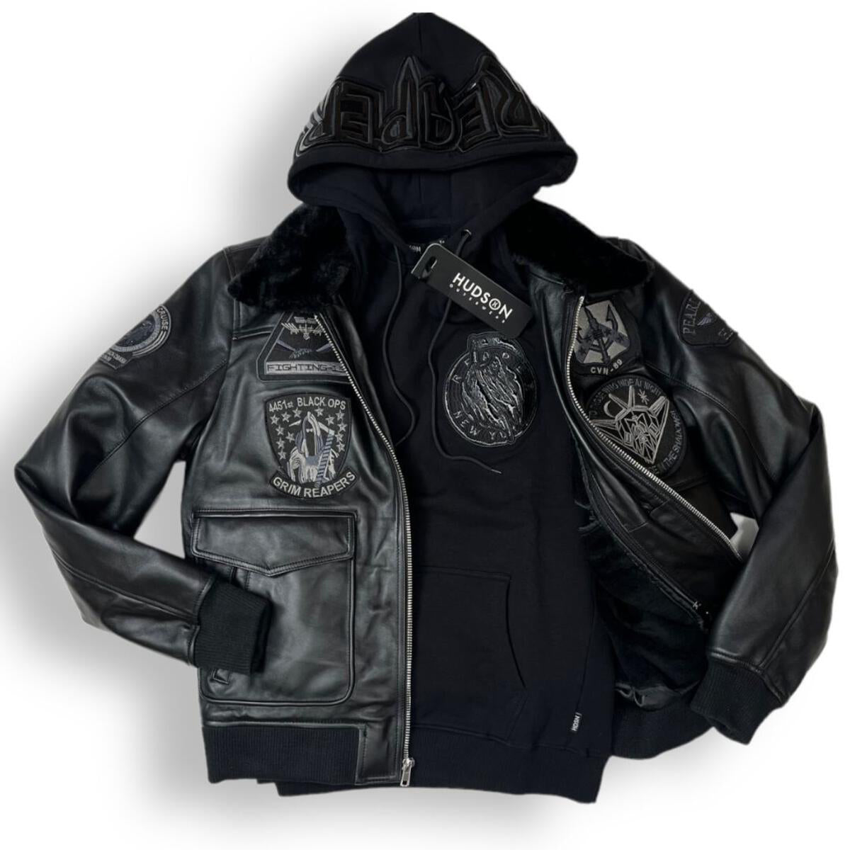 Hudson Obama Leather Jacket