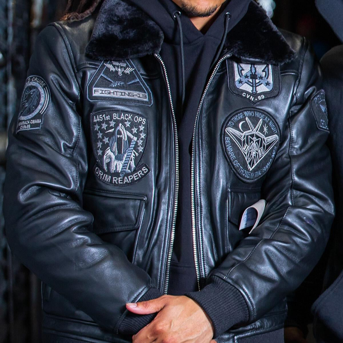 Hudson Obama Leather Jacket