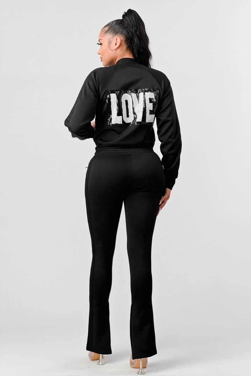 "Love" Jogger Set