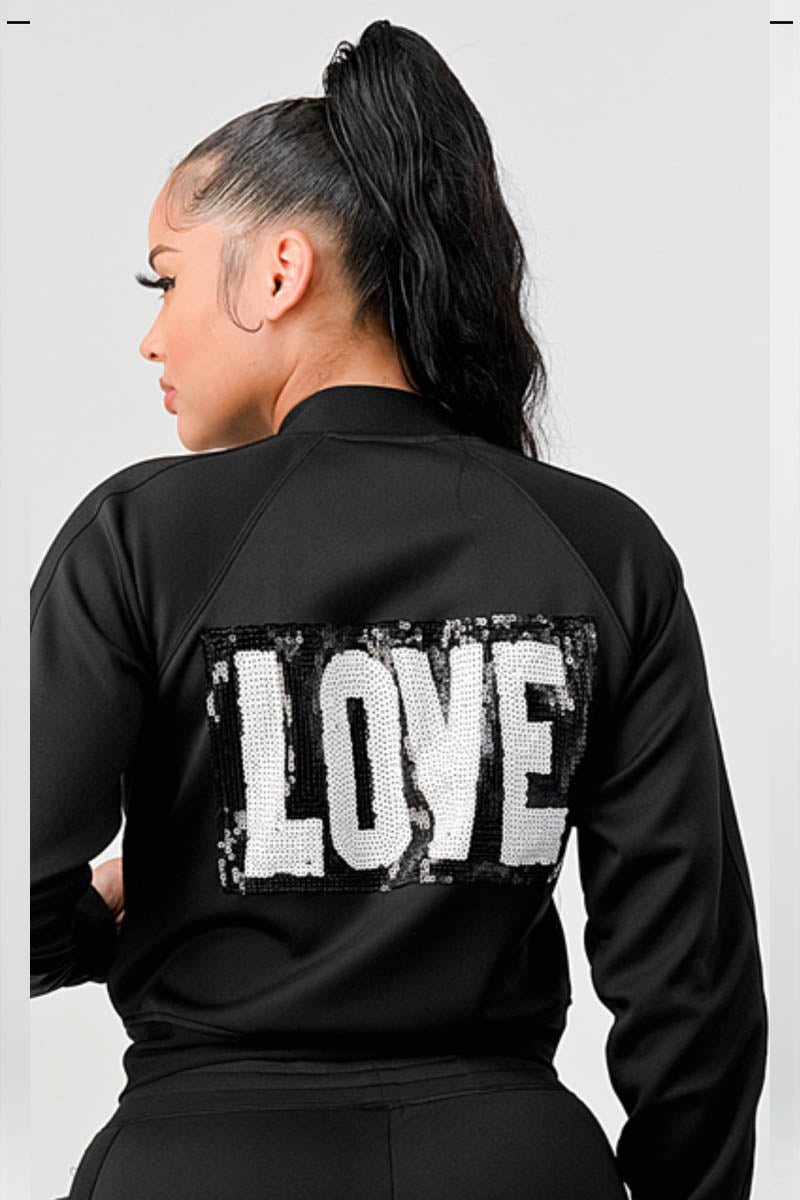 "Love" Jogger Set