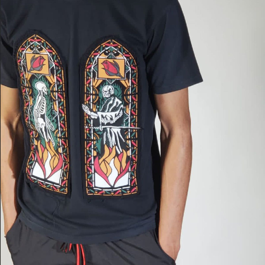 Hudson Bone Stained Glass Tee