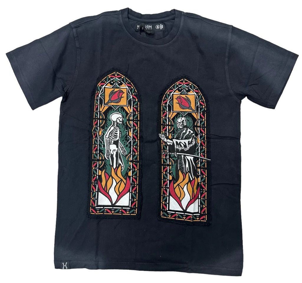 Hudson Bone Stained Glass Tee