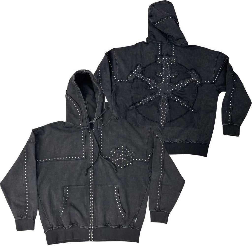Hudson Studded Oversized Hoodie