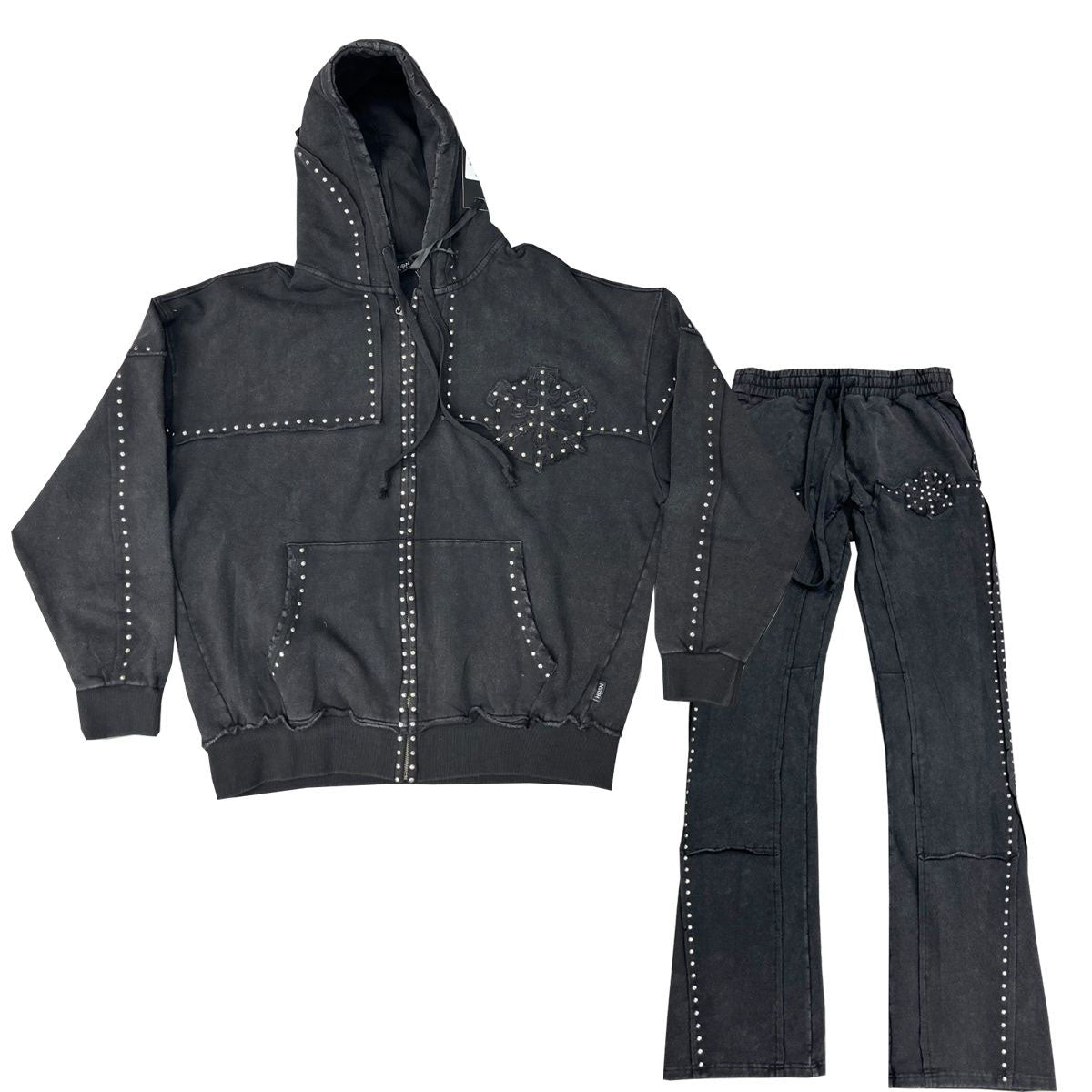 Hudson Studded Oversized Hoodie