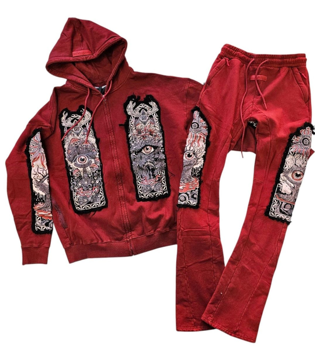 Hudson Window Fleece Oversized Jogger Set