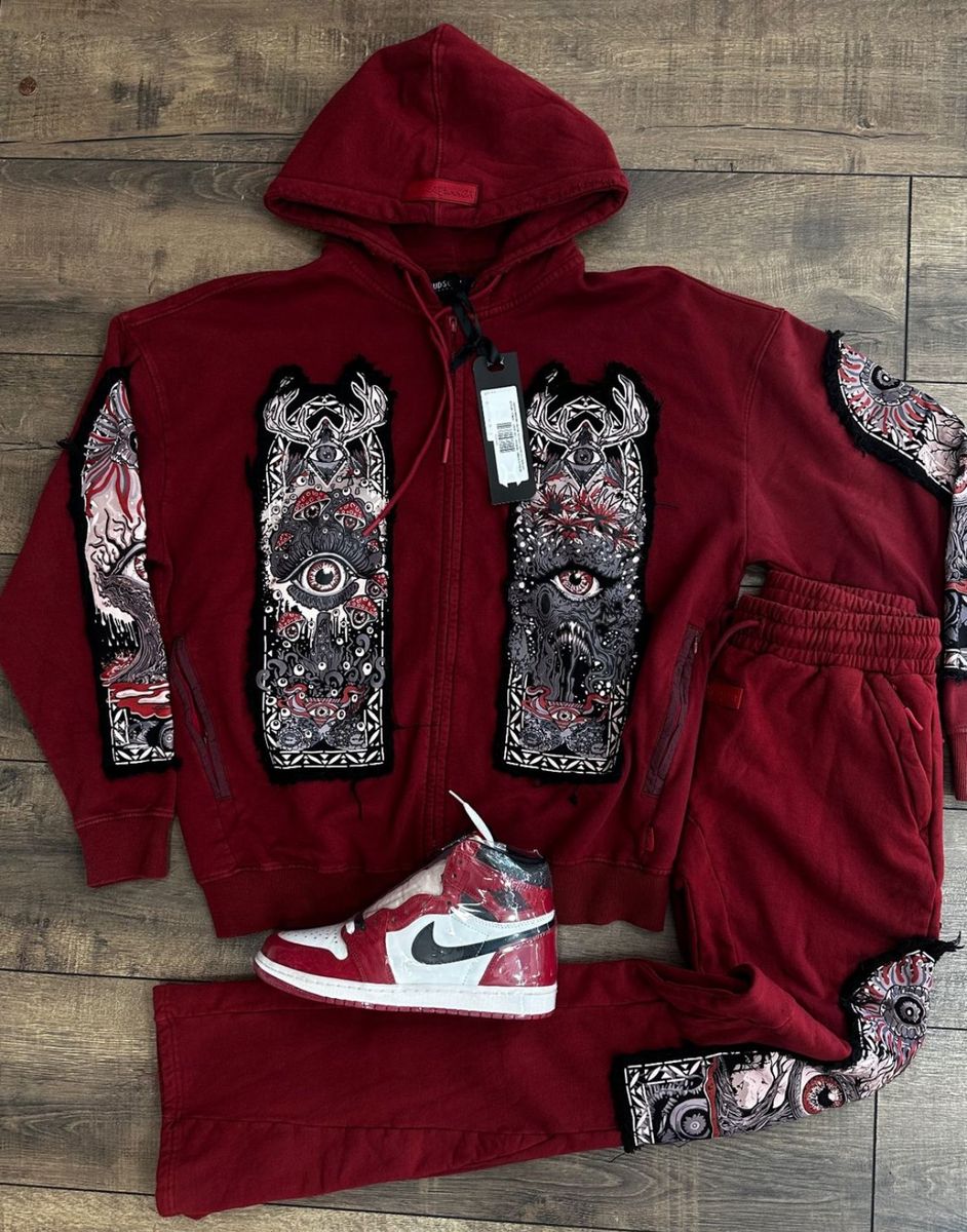 Hudson Window Fleece Oversized Jogger Set