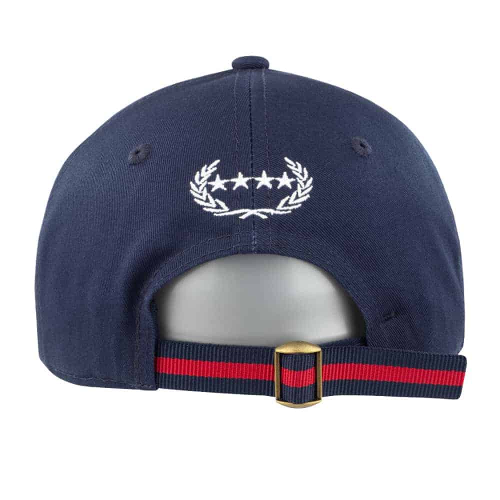 Field Grade No F*cks Given Navy Blue Relaxed Fit Hat - Nato Strap Edition