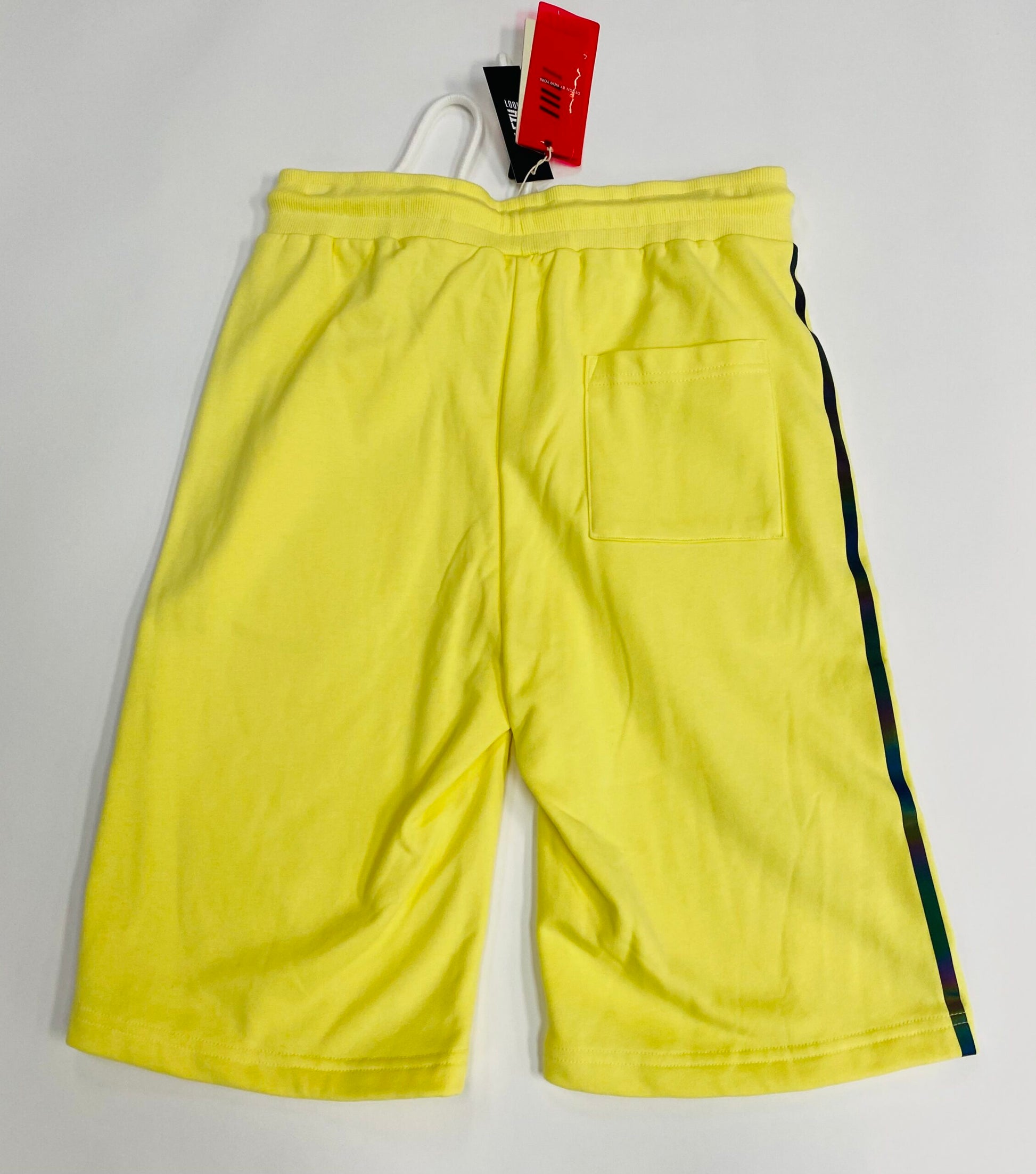 men Fleece Embroidery shorts