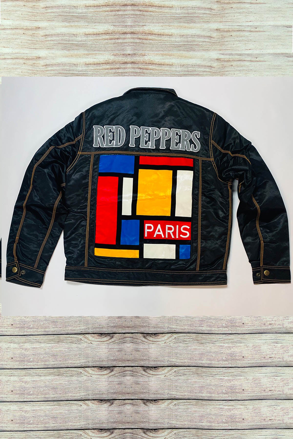 Paris Red Peppers Trucker Jacket