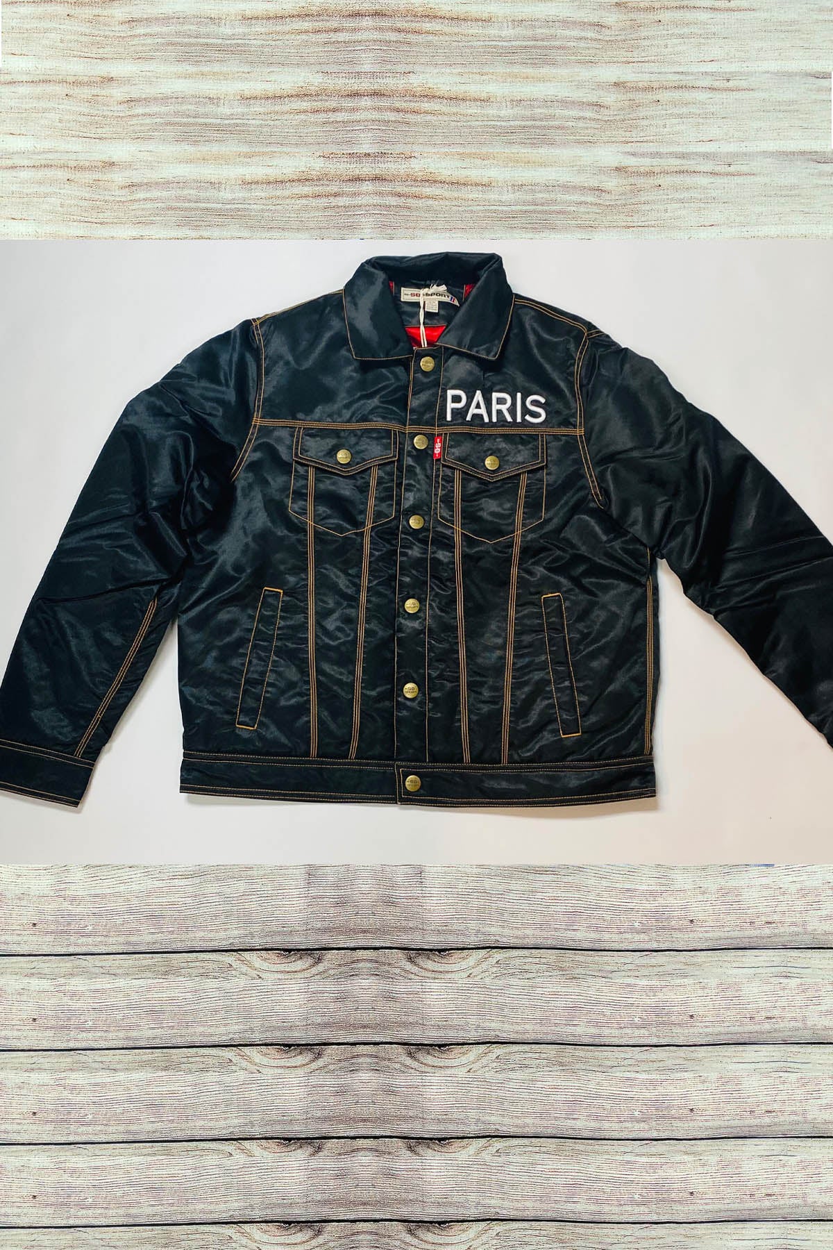 Paris Red Peppers Trucker Jacket