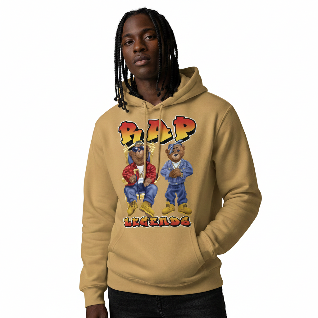 LEGENDS GRAPHIC PRINT PULLOVER