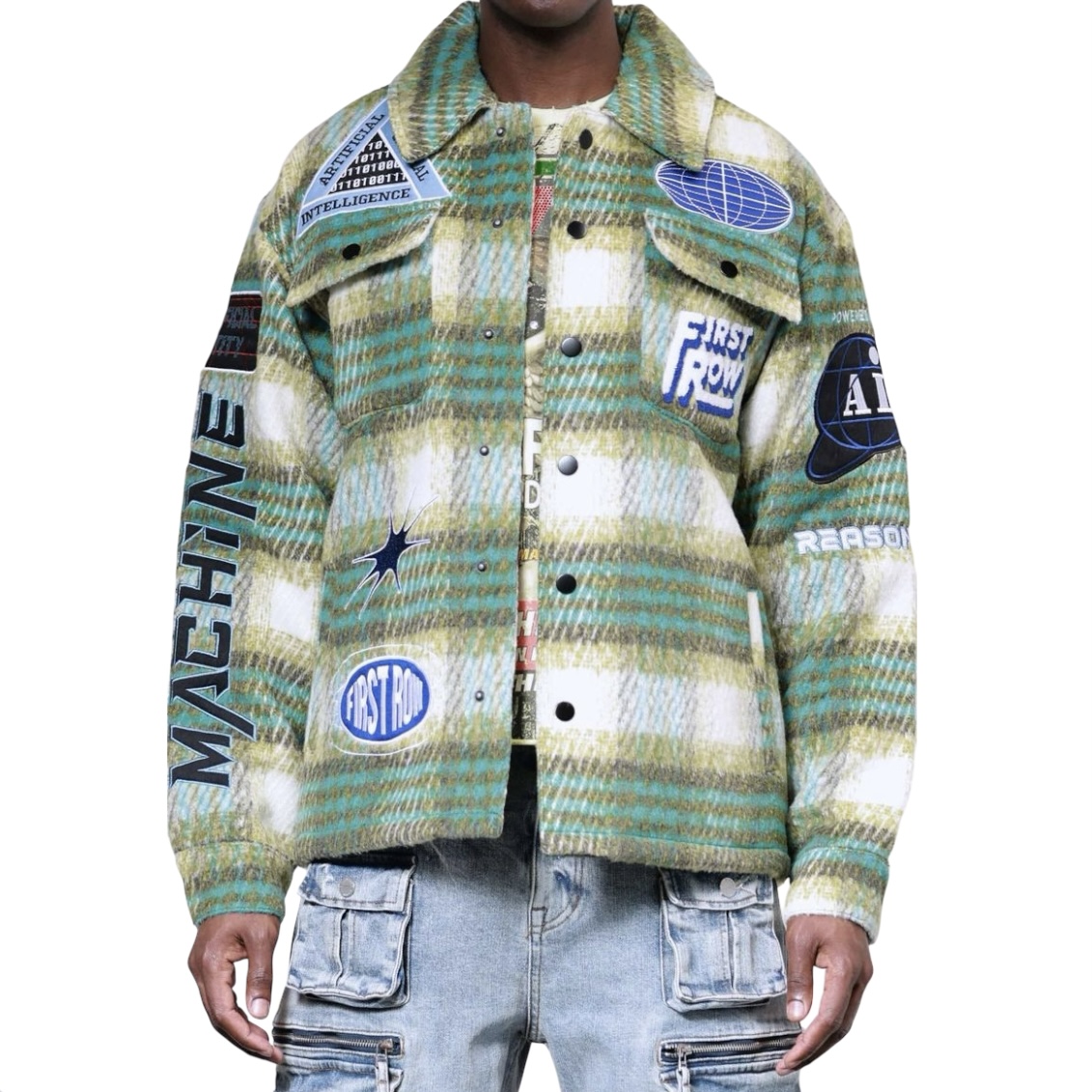 FIRST ROW POST HUMAN SHACKET