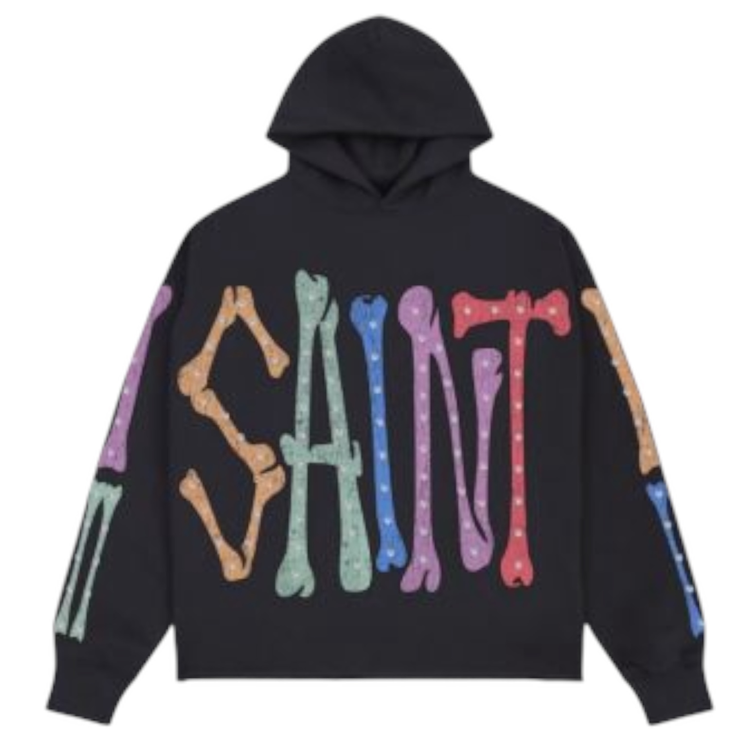 SAINT BONES BOXY FLEECE HOODIE
